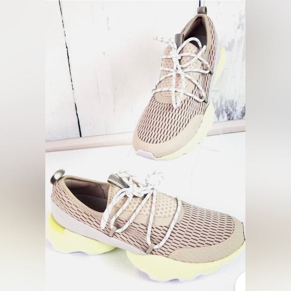 Sorel Shoes - Sorel Women's Beige and Yellow Sneakers